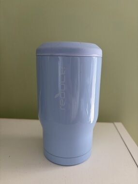 Reduce Blue Insulated Travel Mug - Light Blue